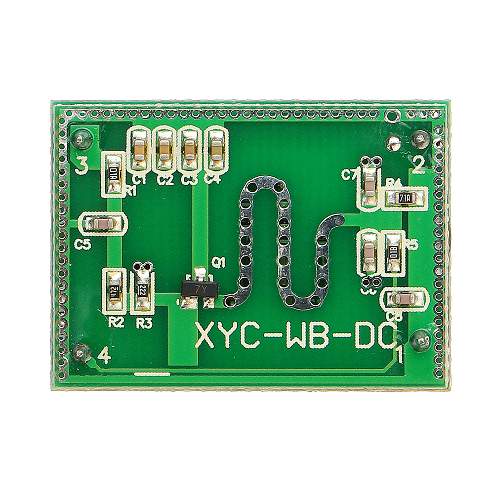 Módulo de Interruptor de sensor de microondas de baja potencia, CC de  XZG-LDK-6, 3,7-12V, 5M, módulo de interruptor de radar 