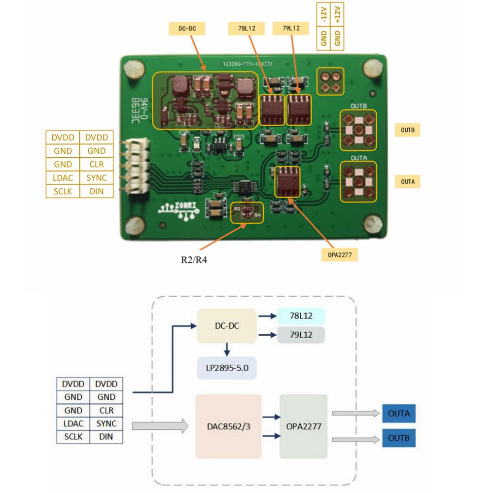 DAC8563-DAC-Module-Data-Acquisition-Positive-and-Negative-10V-Signal-Amplitude-16Bit-DAC-SingleBipol-1470004