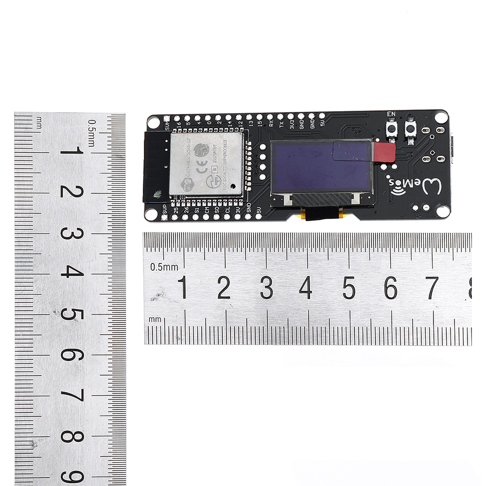 ESP32-096-OLED-HX711-Digital-Load-Cell-1KG-Weight-Sensor-Board-Development-Tool-Kit-1410870