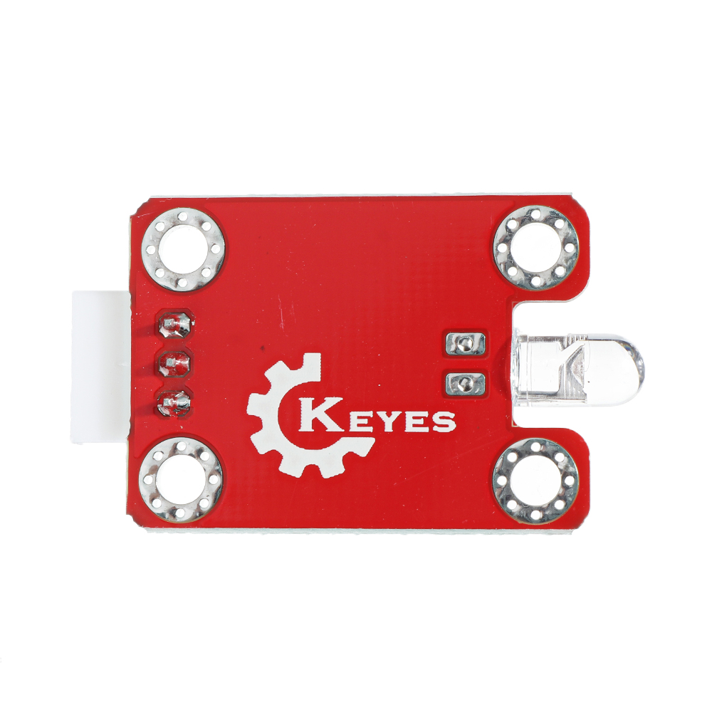 Keyes-Brick-Infrared-Emission-SensorPad-hole-Anti-reverse-Plug-White-Terminal-Digital-Signal-1733384