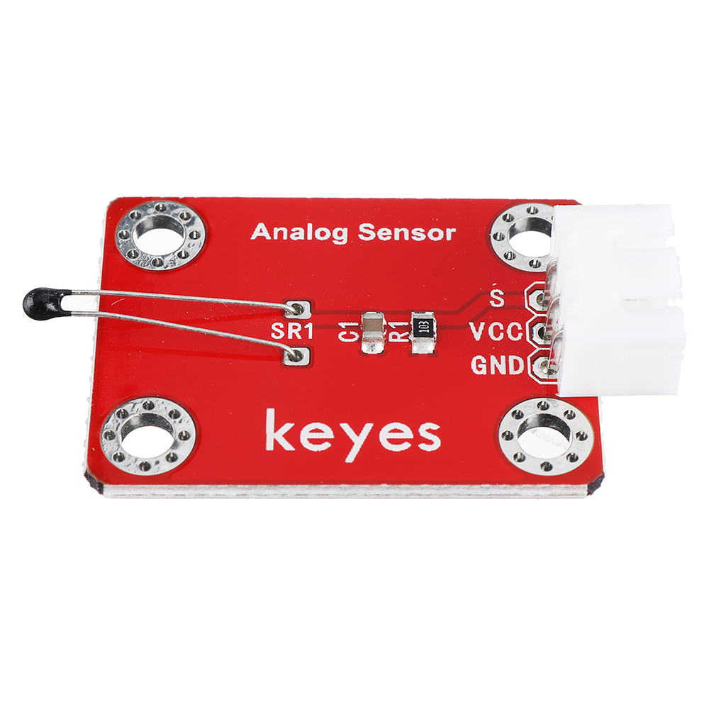 Keyes-Brick-Thermistor-Sensor-Pad-hole-Anti-reverse-Plug-White-Terminal-Analog-Temperature-Sensor-Mo-1733361