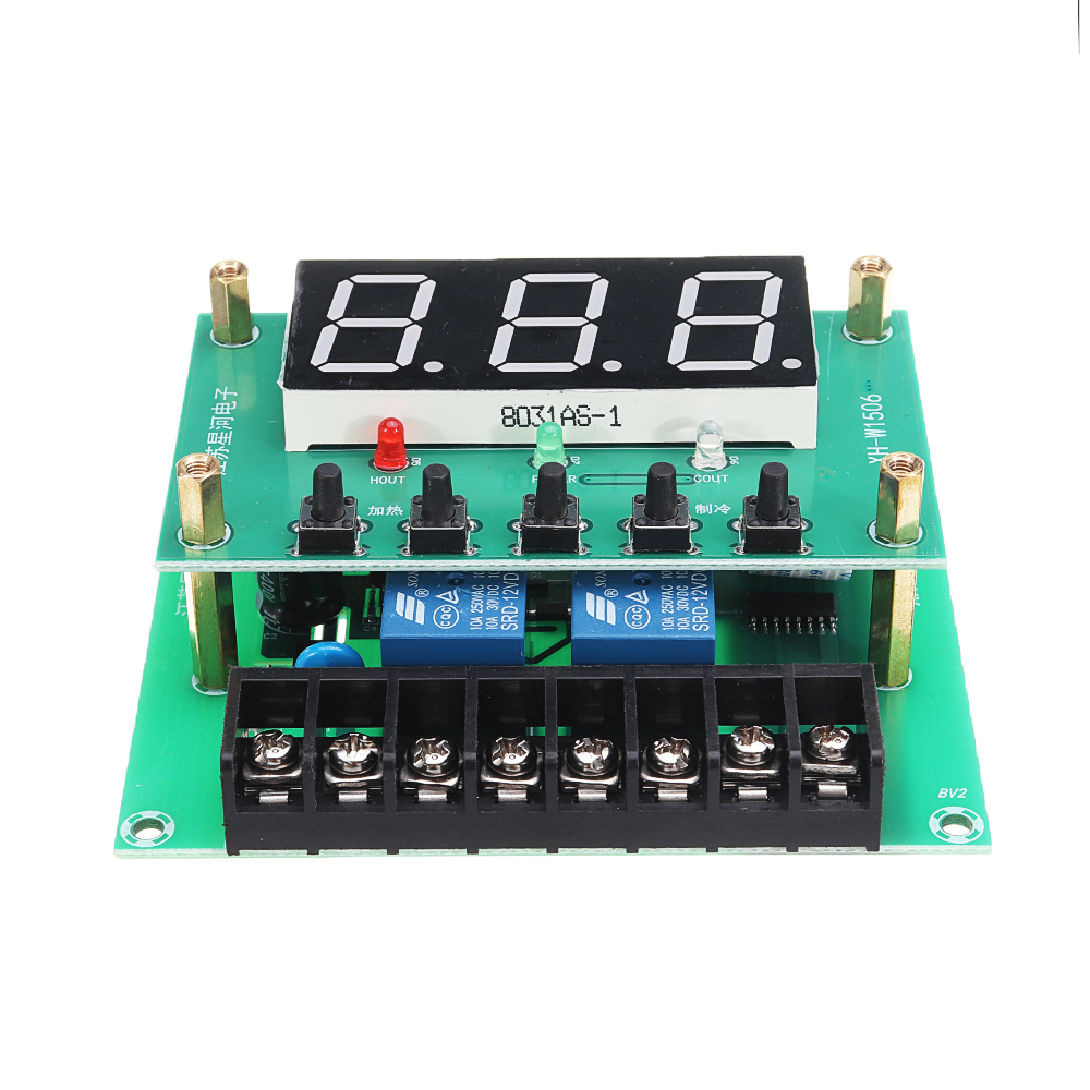 Temperature Control Equipment, Anti‑Interference AC220V Temperature  Controller Digital LCD Display for Air Conditioner for Water Heating :  : Industrial & Scientific