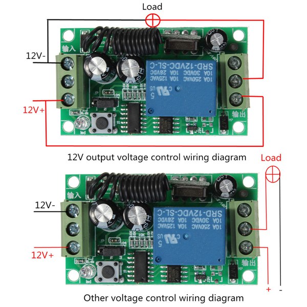 DC-12V-10A-Relay-1CH-Channel-Wireless-RF-Remote-Control-Switch-With-2-Transmitters-1138436