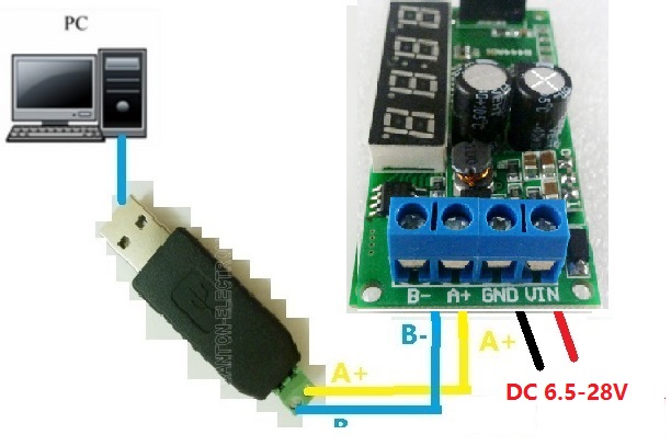 Digital-Display-Modbus-RTU-RS485-Temperature-Humidity-Sensor-Module-External-Sensor-AM2320-DC-5V-12V-1655461