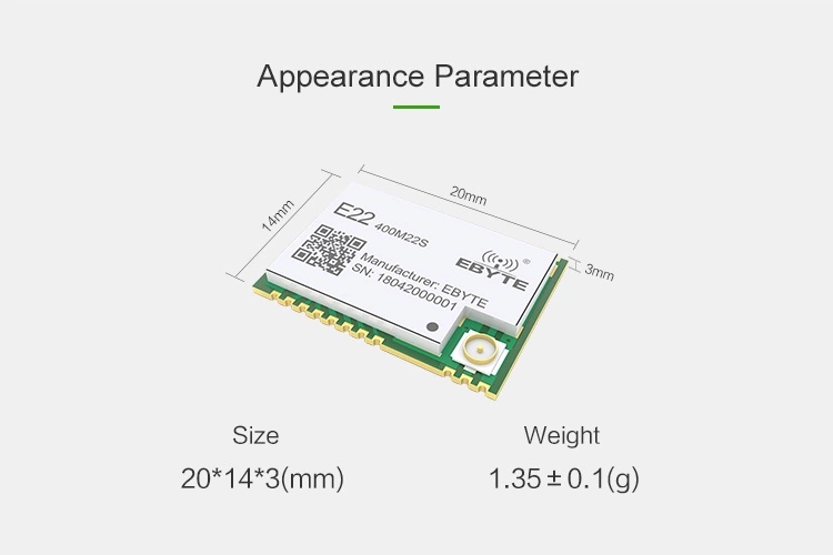 Ebytereg-E22-400M22S-SX1268-Long-Range-6500m-Transceiver-SMD-Transmitter-Receiver-LoRa-433MHz-RF-Mod-1697214