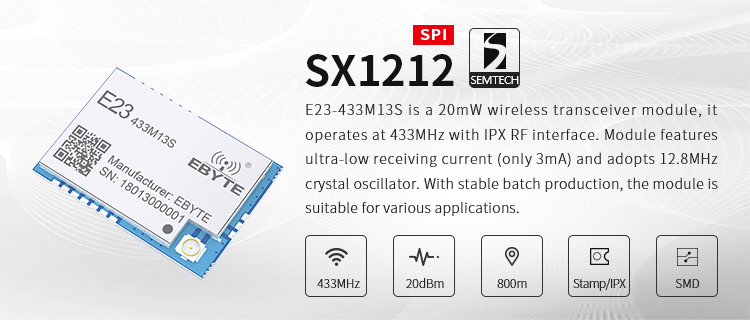 Ebytereg-E23-433M13S-SX1212-Wireless-Transceiver-20mW-433-MHz-IPEX-SMD-Wireless-Transmitter-433MHz-R-1680802