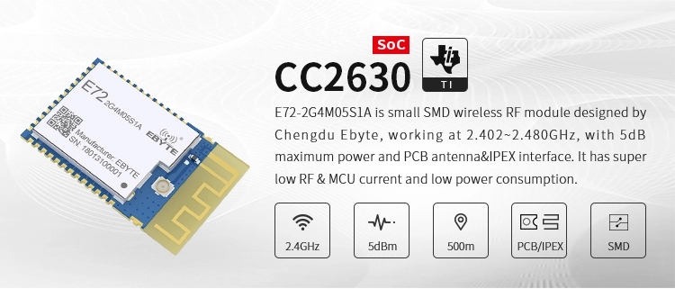 Ebytereg-E72-2G4M05S1A-CC2630-5dBm-24GHz-SMD-RF-Wireless-Receiver-Transceiver-RF-Module-for-Zigbee-1772334