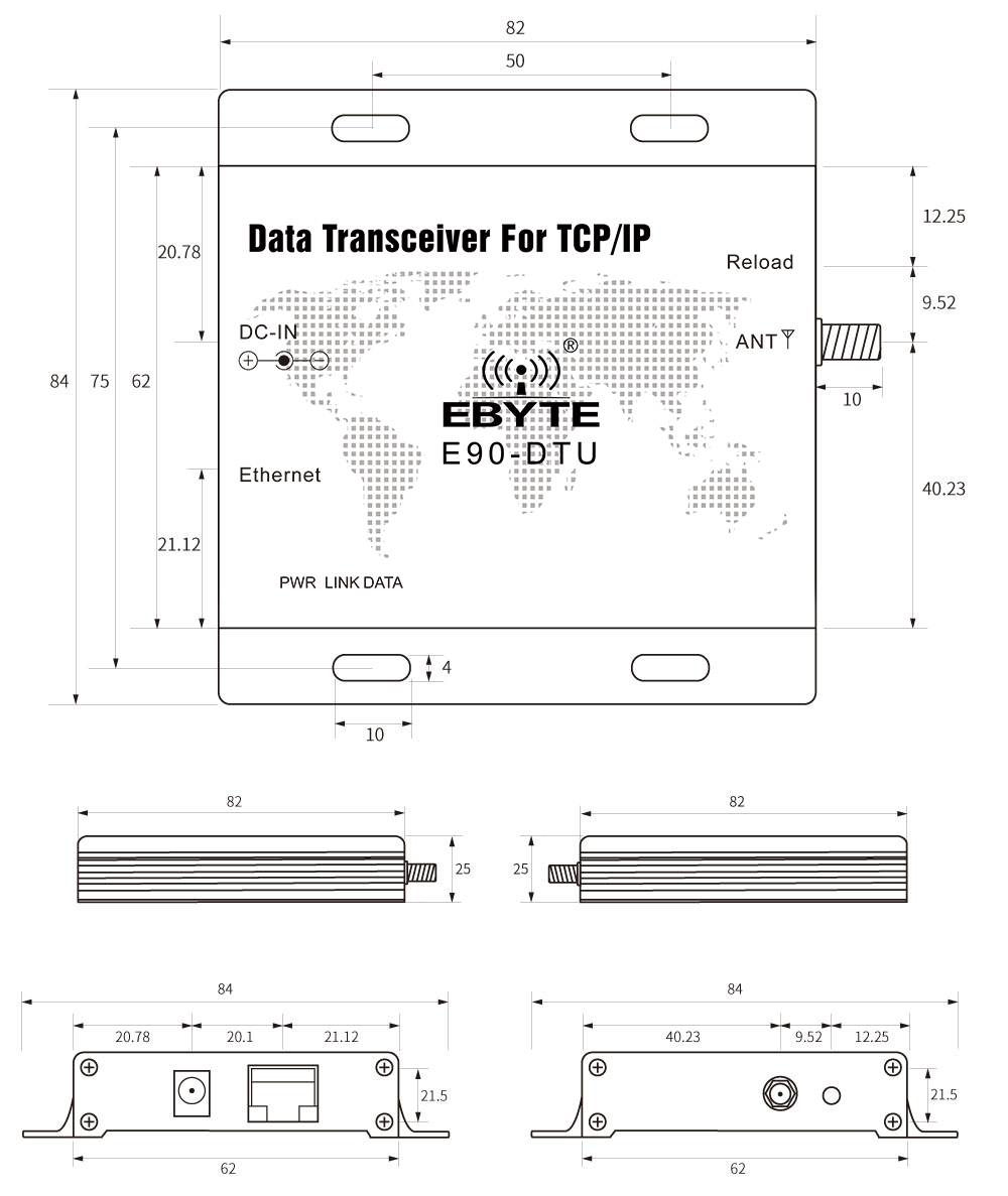 Ebytereg-E90-DTU400SL22-ETH-SX1262-SX1268-22dbm-LoRa-Ethernet-Wireless-Digital-Radio-Transceiver-Lon-1660260