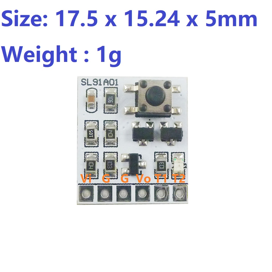 SL91A01-DC-2-18V-2A-Self-locking-Electronic-Switch-Bistable-Board-Button-Trigger-LED-Relay-Key-Solen-1742670