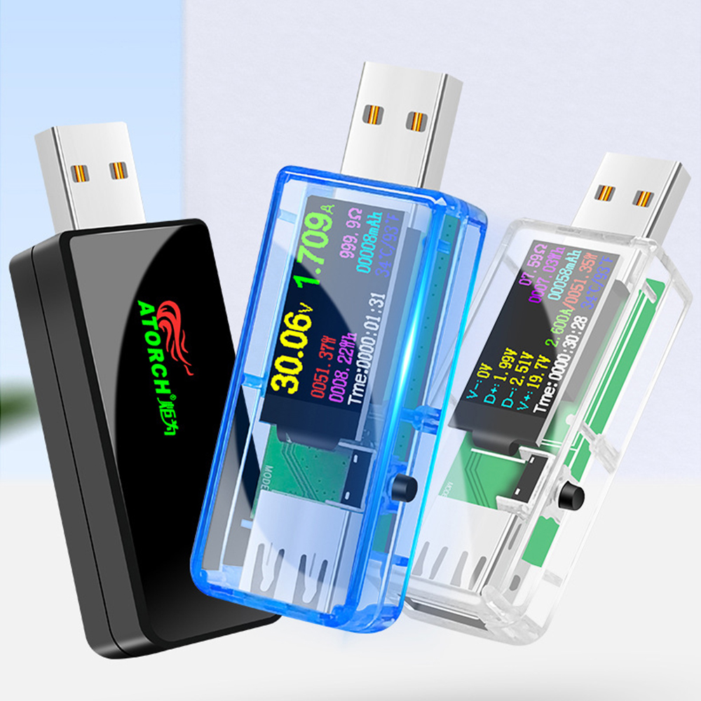 13 en 1 affichage numérique USB testeur courant tension chargeur capacité  docteur batterie externe batterie compteur