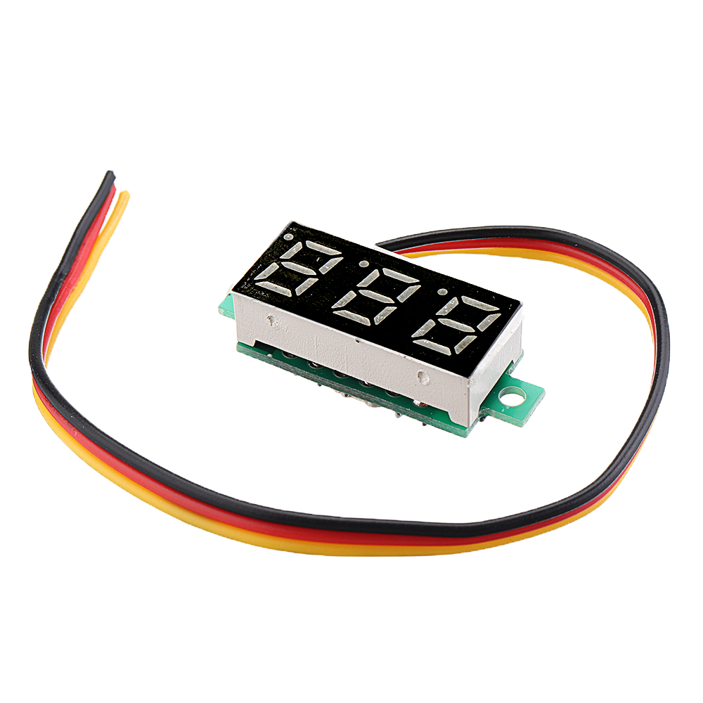 3pcs-028-Inch-Three-wire-0-100V-Digital-Red-Display-DC-Voltmeter-Adjustable-Voltage-Meter-1577867