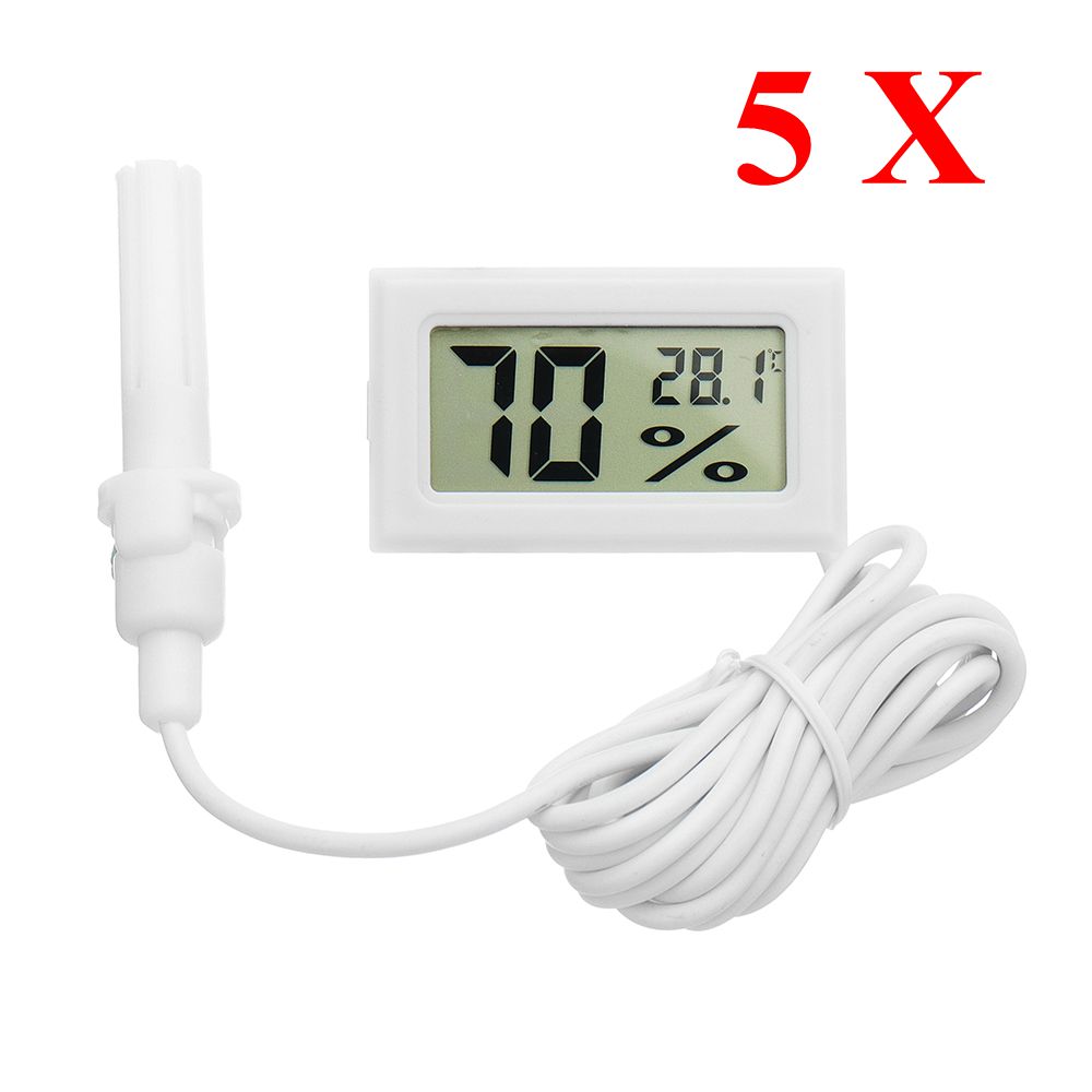 Mini thermomètre numérique LCD intérieur hygromètre humidité température  sonde