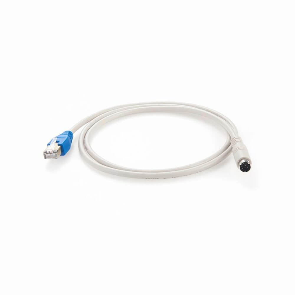 8Pin Din To RJ45 RS232 Camera Control Cable For Sony Visca Daisy Chain