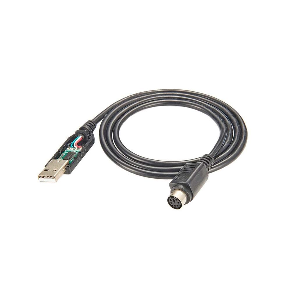 USB RS232 To Mini Din 6Pin Female Cable 1M