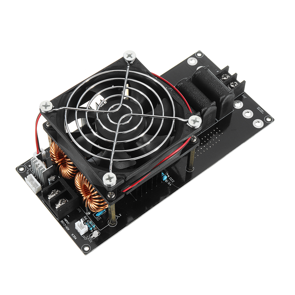 Geekcreit® 1000W 20A ZVS Induction Heating Machine with Cooling Fan Copper  Tube DC12-36V Heater Module